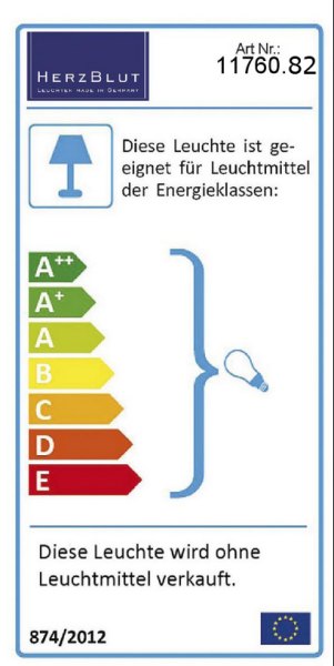 Hockerleuchte Dana 11760.82 Dana Eiche LS Taupe Herzblut Made in Germany