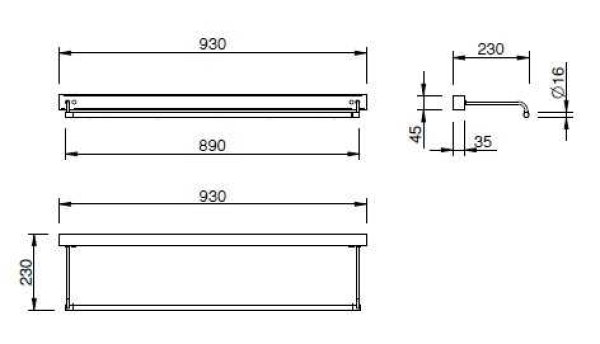 LED Bilderleuchte "SCREEN" 93cm Schmidt-Leuchten