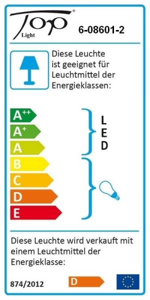 Top Light Puk Mini Table Twin Ø 80 mm  LED Tischleuchte 80 cm up- / downlight Dimmbar Konfigurator