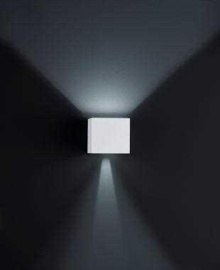 Adjustable LED indoor and outdoor wall lamp different colors