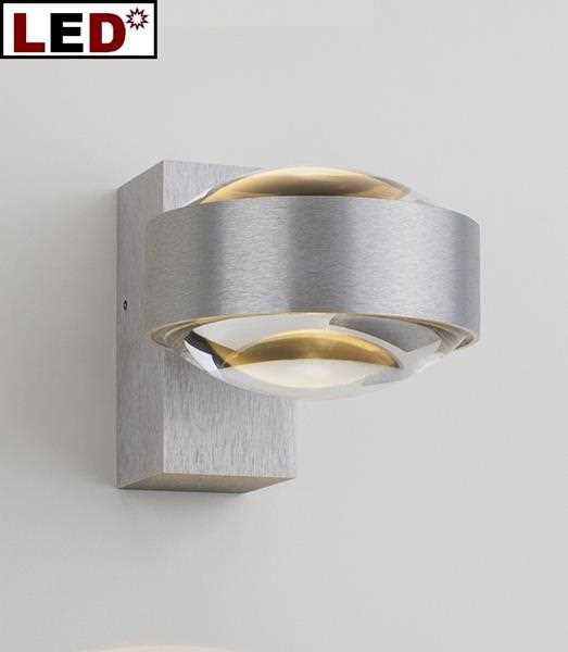 LED outdoor wall lamp "LOGOS 12" 2 x 6 Watt 883401 Lichtmanufaktur