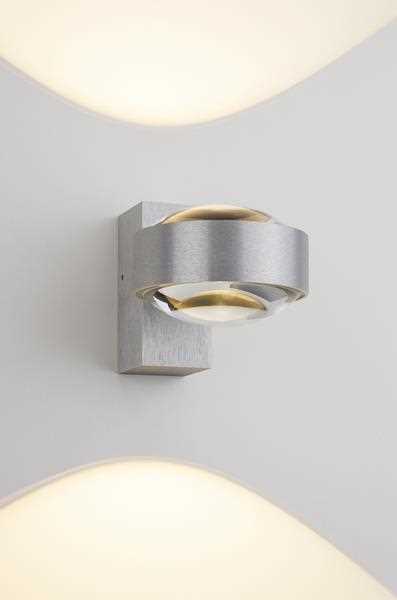LED outdoor wall lamp "LOGOS 12" 2 x 6 Watt 883401 Lichtmanufaktur
