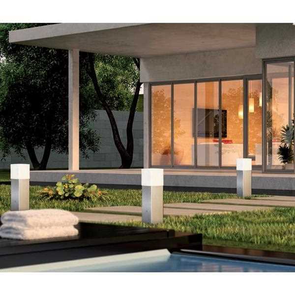 LED outdoor floor lamp short 40cm 030 stainless steel LCD lights