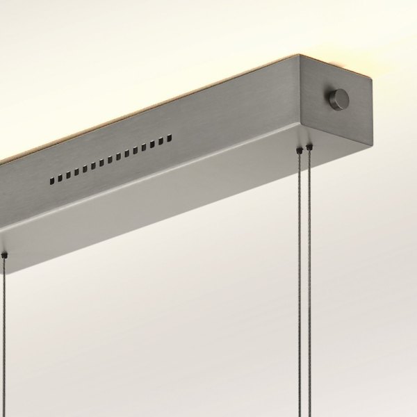 Exhibition piece - Knapstein Linn-L 128 LED pendant lamp gesture control dimmable lift effect bronze