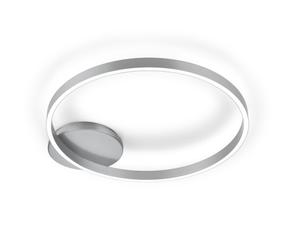 Knapstein Anel-60 LED ceiling light dimmable matt nickel