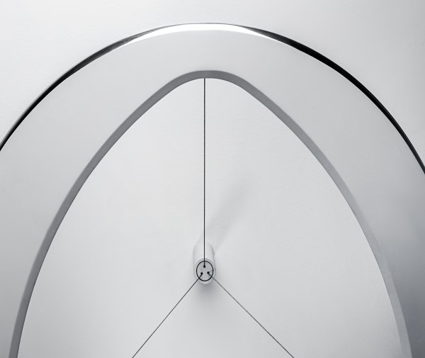 Ausstellungsstück - Icone Diadema LED Pendelleuchte Weiß/Aluminium Ø 70cm, dimmbar
