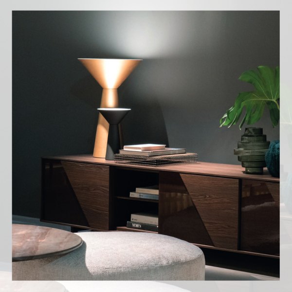 Icone Lama LG LED Tischleuchte 40 cm hoch 2700K Farbauswahl