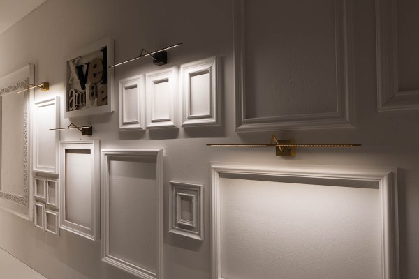 Icone Ypsilon bronze gebürstet 50 cm erhältlich bei Lampen Schubert