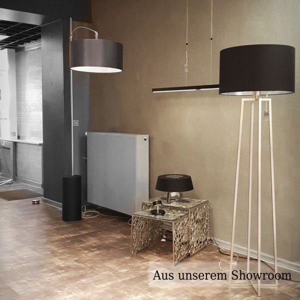 Knapstein Anel-60 LED Deckenleuchte dimmbar Schwarz