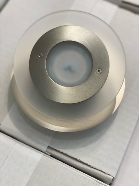 Knapstein Dara-1 matt nickel LED ceiling light / spot 91.333.05
