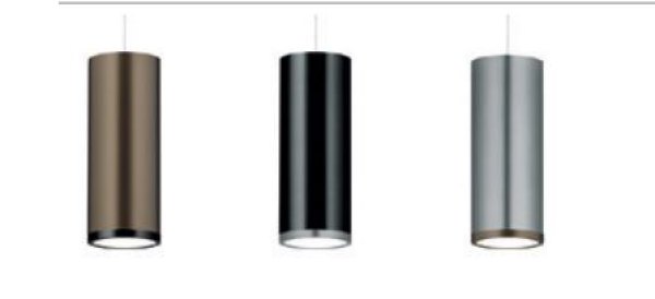 Knapstein Helli-2 LED pendant luminaire Gesture control dimmable Lift mattnickel 51.506.05