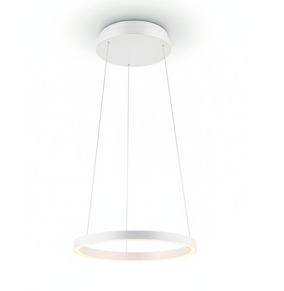 Knapstein Lisa-40 LED Ringleuchte 51.512.08 Weiß Gestensteuerung dimmbar Lift Sonderanfertigung