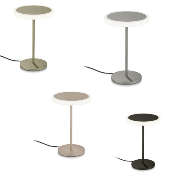 Knapstein LED table lamp Tilda-T metalic black gesture control