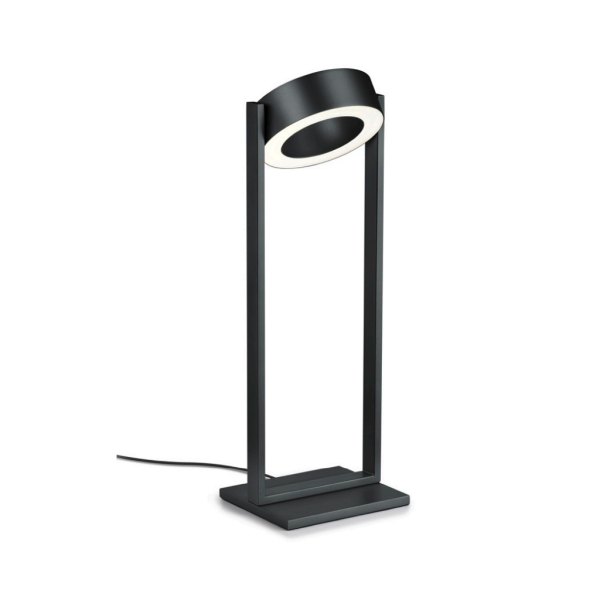 Knapstein LED Tischleuchte Wega-T 45 cm Schwarz 61.632.07 Gestensteuerung