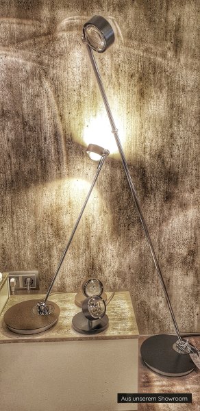 Top Light Puk Mini Table Ø 80 mm LED Tischleuchte 80 cm up- / downlight Dimmbar Konfigurator