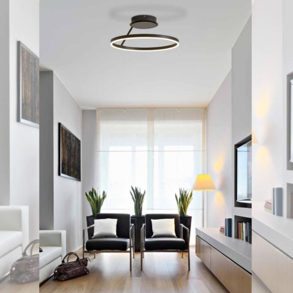 Top Light Orange One LED Ring - Deckenleuchte Maine Ø 60cm