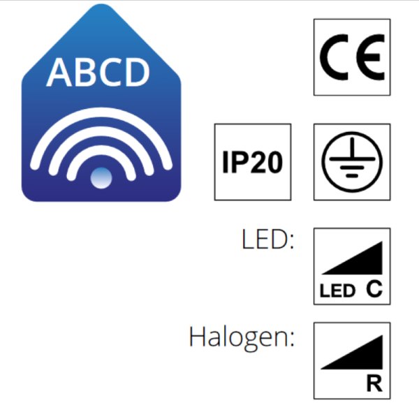 Top Light LED Puk Maxx Drop Solo pendant luminaire Colour selection textile cable anthracite