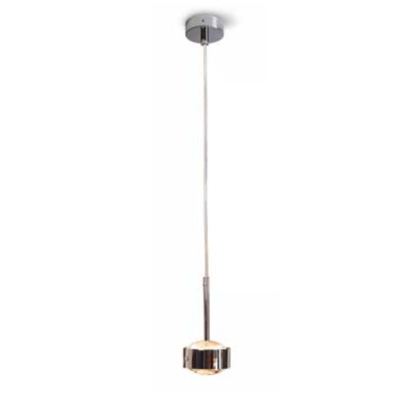 Top Light Puk Drop Solo Pendelleuchte G9/LED Retrofit Chrom matt