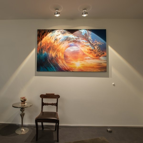 Top Light Puk Maxx Turn Indoor Ø 120 mm Ceiling light swivel and tilt configurator, dimmable