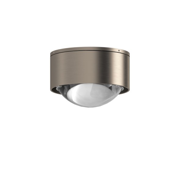Top Light Puk Mini One 2 Indoor nickel matt Ø 80 mm Ceiling Light Configurator, dimmable