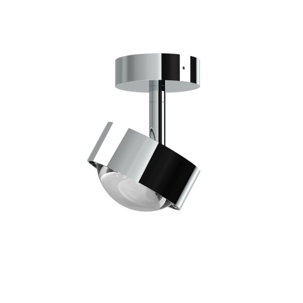 Top Light Puk Mini Turn Indoor Ø 80 mm Ceiling light swivel and tilt configurator, dimmable