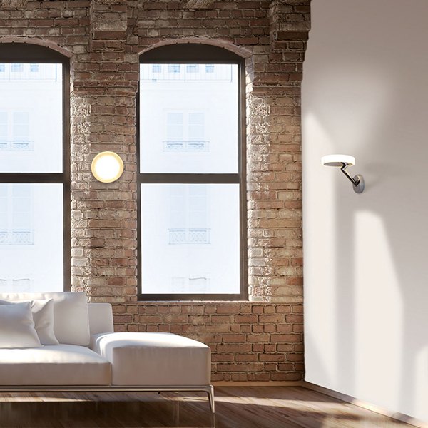 Top Light Allround Flat ø 120/160/240 LED surface-mounted luminaire Configurator, dimmable