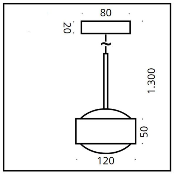 Top Light Puk! 120 Drop Avantgarde Ø 120 mm LED pendant luminaire Configurator