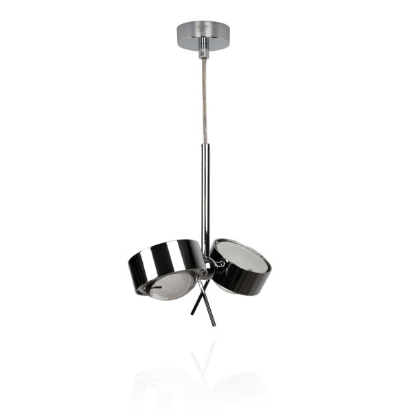 Top Light Puk Mini Long Double LED ø 80 pendant luminaire swivel / tilt, dimmable Configurator - Kopie