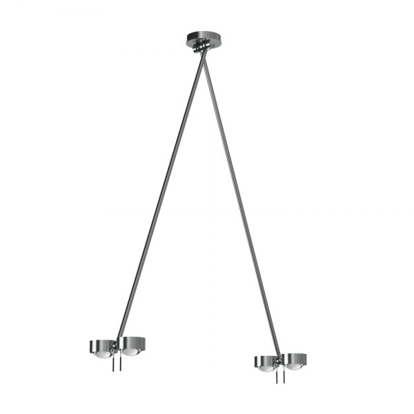 Top Light Puk Mini Ceiling Sister Twin Ø 80 mm LED Deckenleuchte drehbar, dimmbar Konfigurator