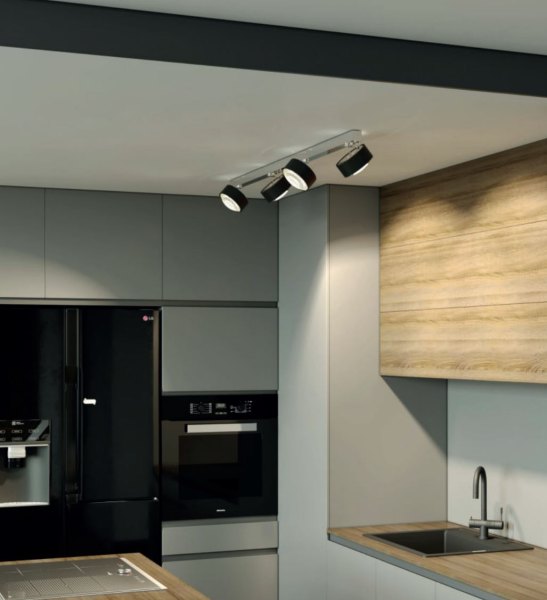 Top Light Puk Maxx Choice Move II Ø 120 mm LED Ceiling light swivel and tilt dimmable - configurator