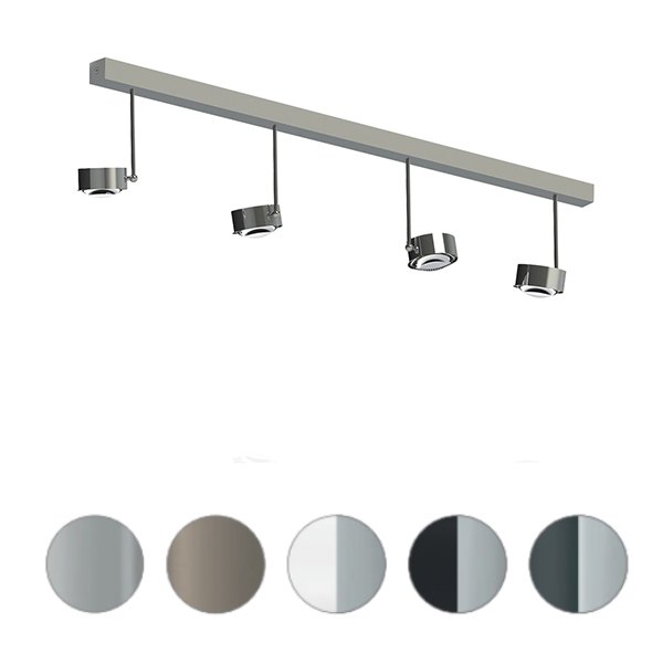 Top Light Puk Maxx Choice Side IV ø 120 LED Deckenleuchte dreh- /schwenkbar Konfigurator, dimmbar