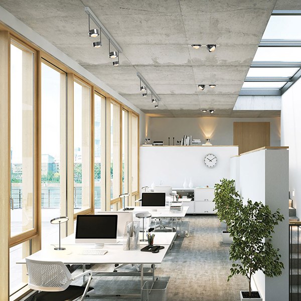 Top Light Puk Maxx Choice Side IV ø 120 LED Deckenleuchte dreh- /schwenkbar Konfigurator, dimmbar