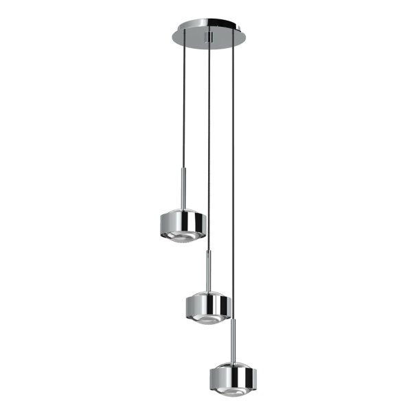 Top Light Puk Maxx Drop Trio ø 120 G9 Pendelleuchte Konfigurator, dimmbar