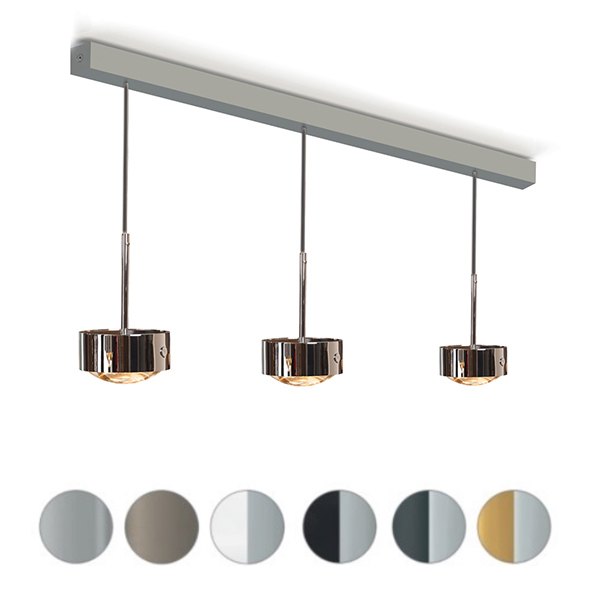 Top Light Puk Maxx Choice Long One III ø 120 G9 Balken-/Pendelleuchte downlight Konfigurator, dimmbar