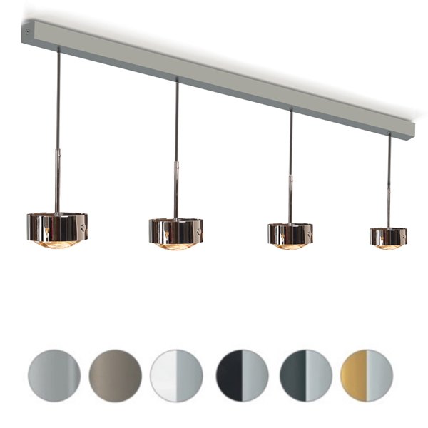 Top Light Puk Maxx Choice Long One IV ø 120 G9 Balken-/Pendelleuchte downlight Konfigurator, dimmbar