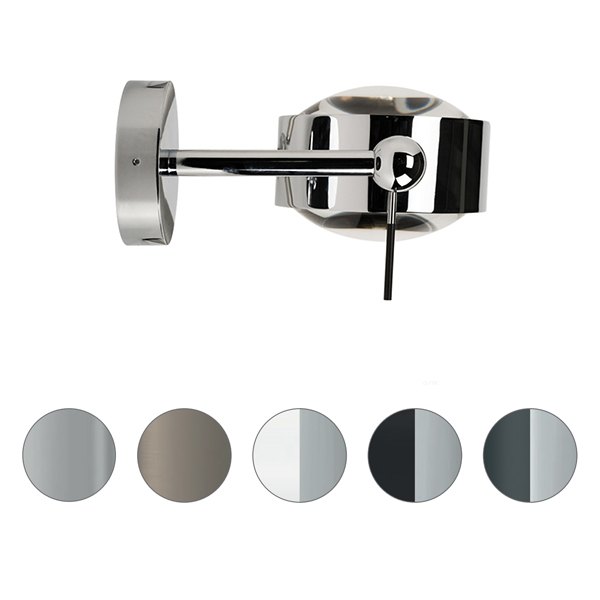 Top Light Puk Maxx Side Single LED ø 120 Wall lamp rotatable / dimmable Configurator