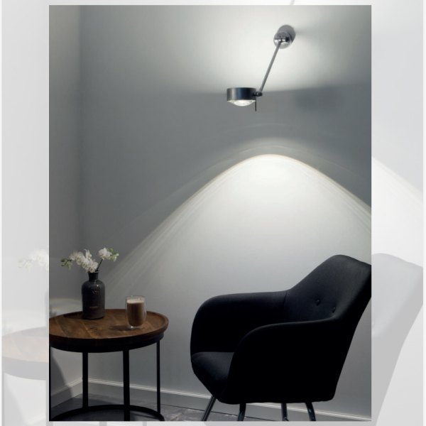 Top Light Puk Maxx Wing Single Wall LED ø 120 Wandleuchte drehbar / dimmbar Konfigurator