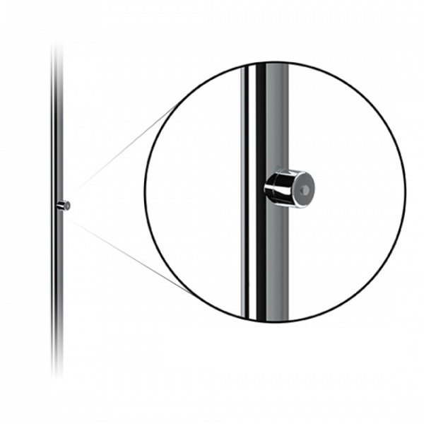 Top Light Puk Mini Eye Floor ø 80 NV LED floor reading lamp lower lens satined fixed, dimmable Configurator