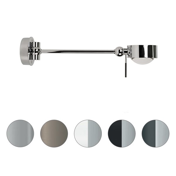 Top Light Puk Mini Hotel LED ø 80 Wandleuchte dreh- /schwenkbar / dimmbar Konfigurator