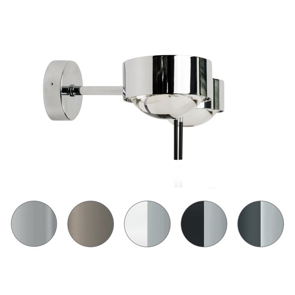 Top Light Puk Mini Side Twin G9 ø 80 wall lamp rotatable / dimmable Configurator