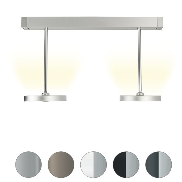Top Light Sun Ceiling Choice ø 130 mm uplight Ceiling light swivels 25° Configurator