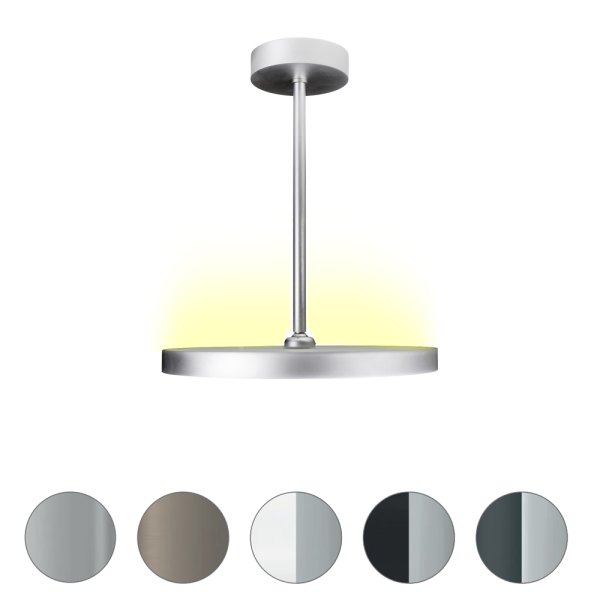 Top Light Sun ø 90/130/210 LED Deckenleuchte schwenkbar 25° Up Light Konfigurator 90/130/210