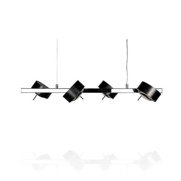 Top Light Puk Maxx Quartet ø 120 G9 pendant light swivel configurator, dimmable