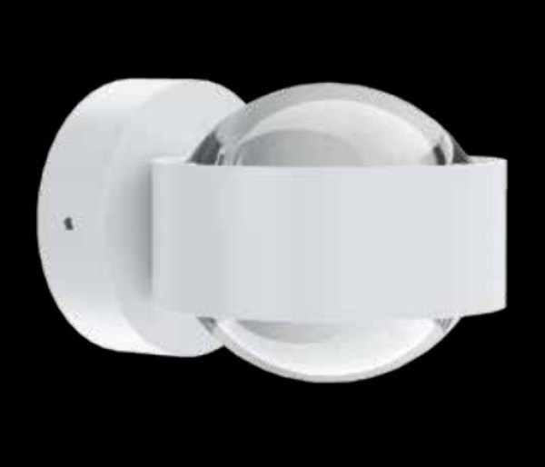 Top Light LED Puk Mini Wall Black White Edition Configurator
