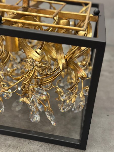 Arte Luce Deckenleuchte KA3333/4PL Gold/Schwarz - Kunstfertigkeit in Perfektion