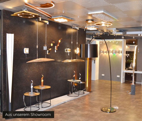 Braga Spira LED Deckenleuchte 75 cm Blattsilber 2130/PL75 M13