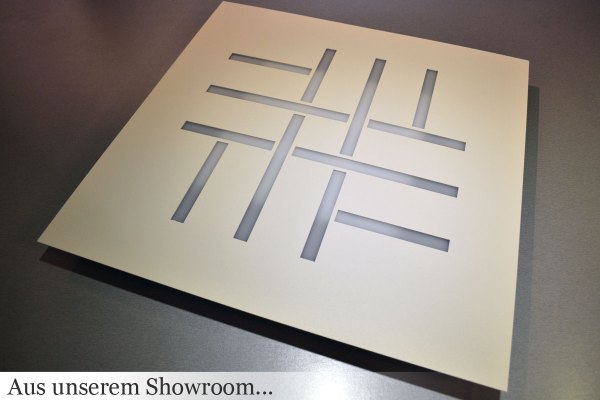 LED Deckenleuchte Pattern 2095/PL50 weiß Braga