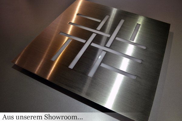Ausstellungsstück - LED Ceiling Light Pattern 2095 / PL50 Inox Braga