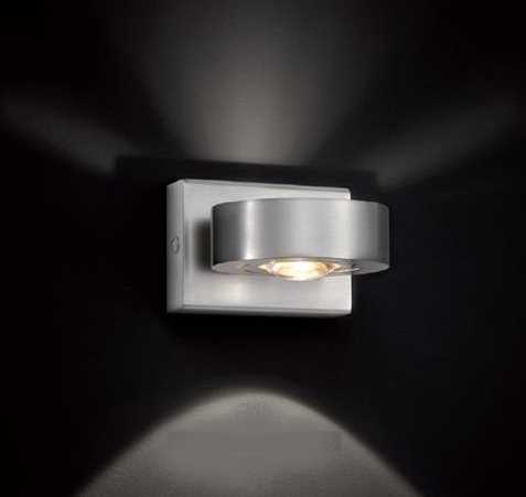 Knapstein Elvi-W LED Wandleuchte Mattnickel