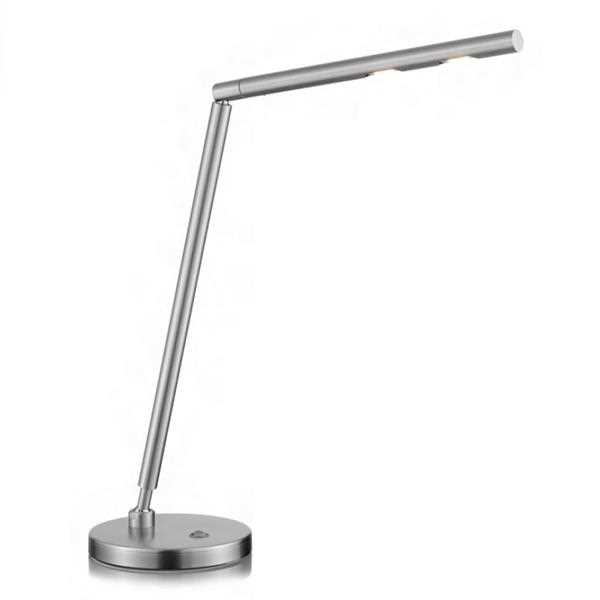 Knapstein Dina-T Basic LED Tischleuchte Kippschalter mattnickel
